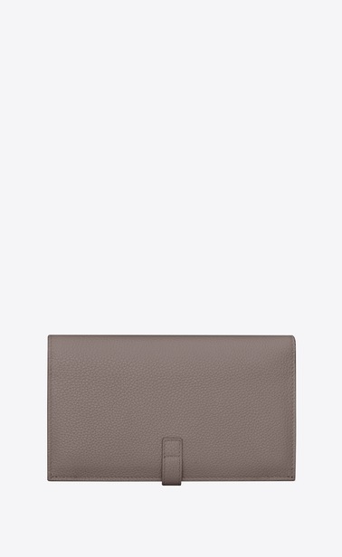 sac de jour souple thin wallet in grained leather